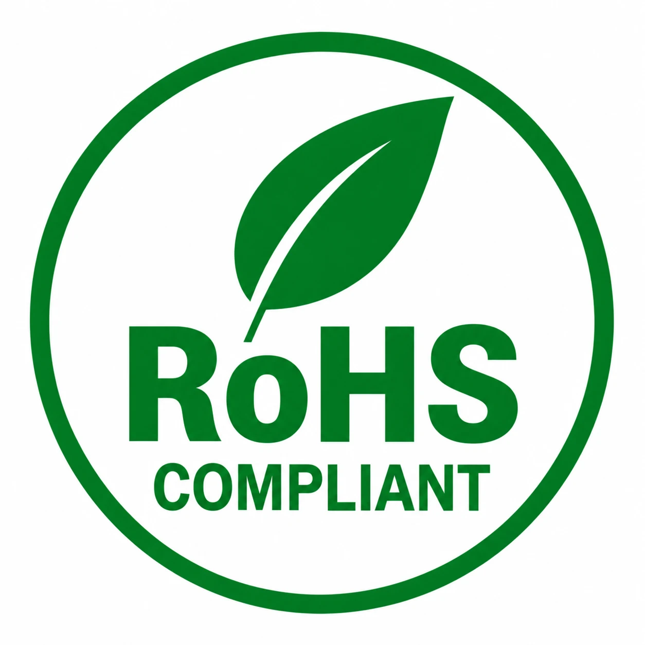 RoHS compliant certification badge