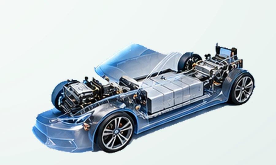 Illustration: Automotive filtration components