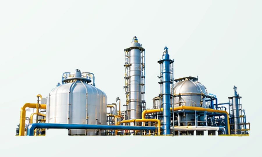 Illustration: Chemical process plant